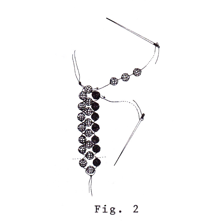 Beaded Plant Hanger - Fig. 2