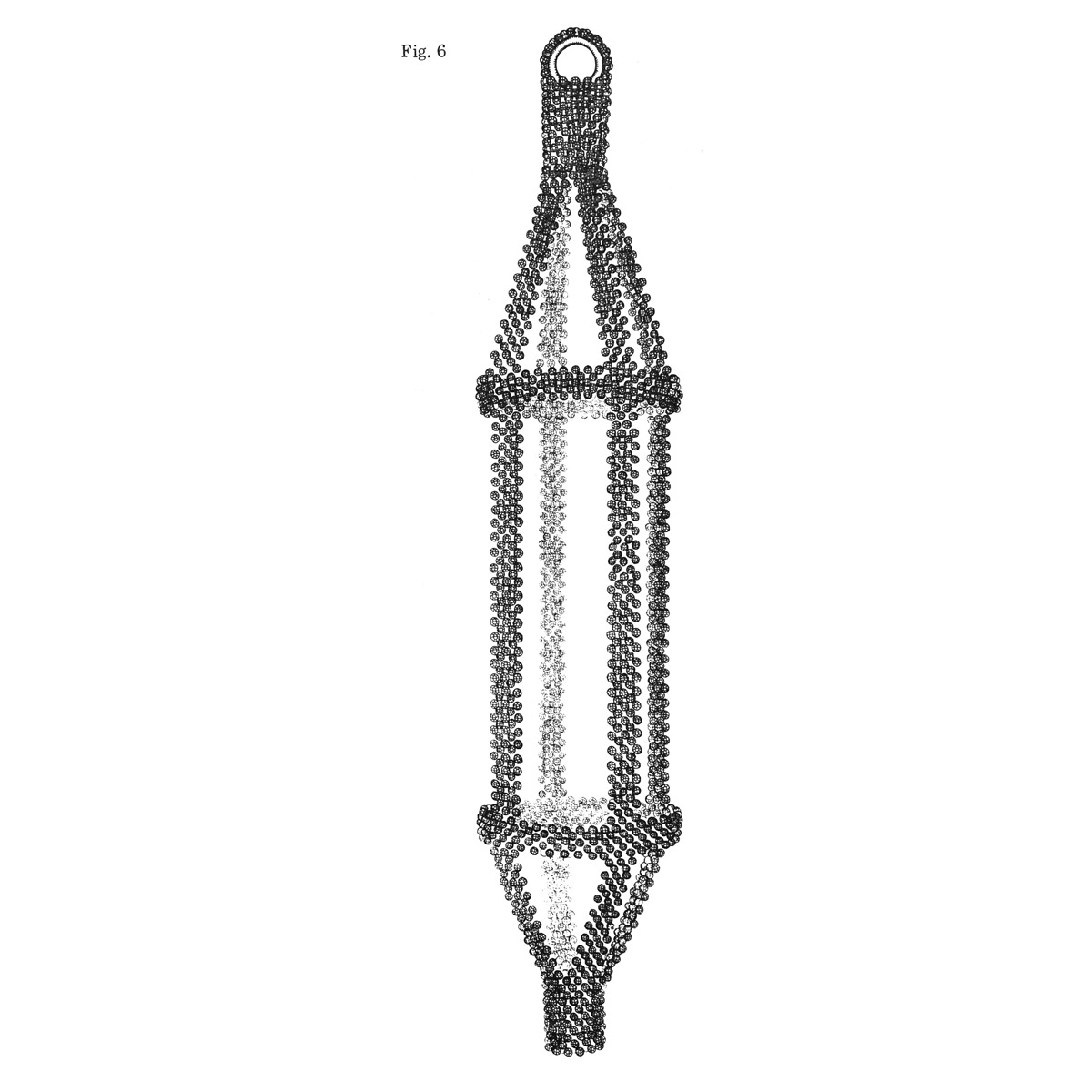 Beaded Plant Hanger - Fig. 6