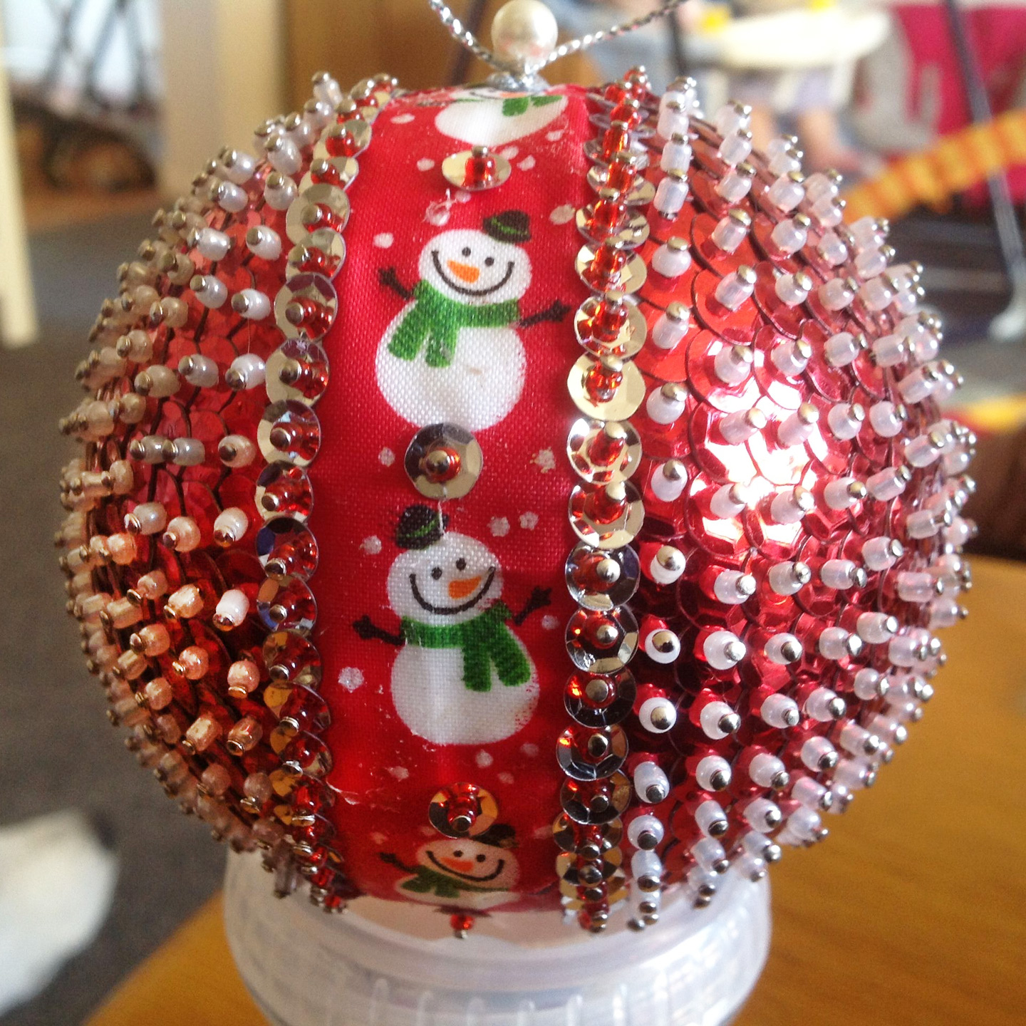 Sequin Christmas Ornament