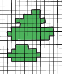 Plastic Canvas House Bank Pattern Pieces