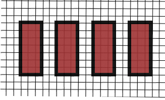 Plastic Canvas House Bank Pattern Pieces