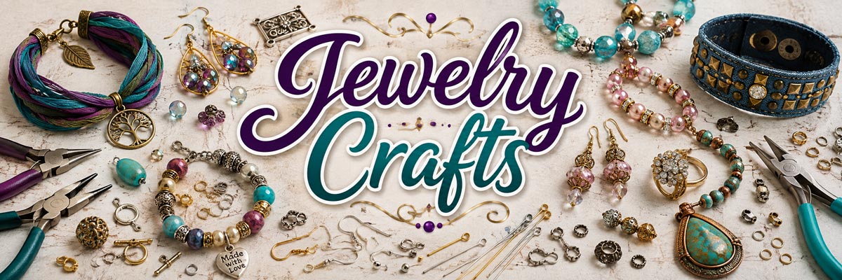 Free jewelry making patterns, tutorials and craft ideas for making bracelets, earrings, necklaces, pendants and beaded jewelry.